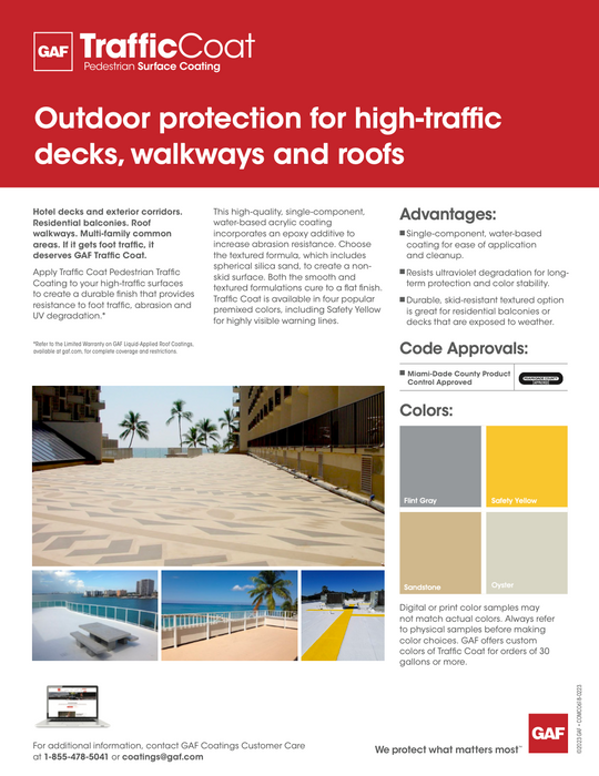 TrafficCoat® Pedestrian Surface Coating