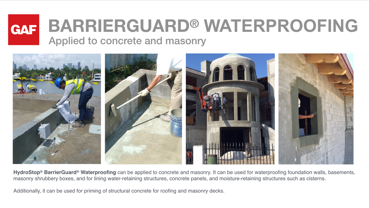 BarrierGuard® Surface Coating - Waterproofing